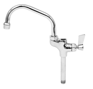 Add-On Faucet, Lever Handle, 10" Swing Spout