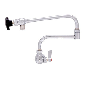 Faucet, Single Wall Control Valve, 11" Control Spout + 7" Double Joint