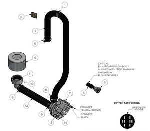 Drain Pump Kit (KIT0440094) - PW2, PW2C, PW3 and PW3C
